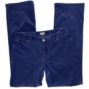 J.Jill bootcut stretch corduroy pants women’s size 6 - navy blue color